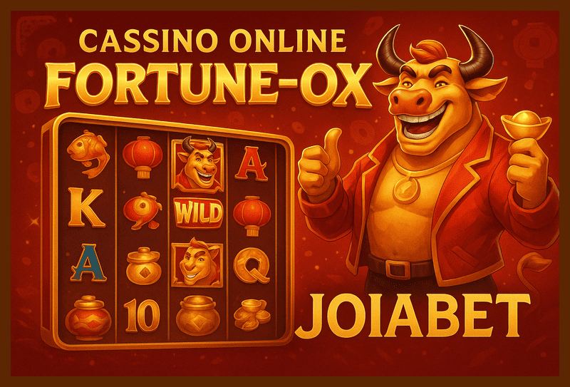 Fortune Ox no JOIABET - Aposte Agora e Reivindique Seus Ganhos